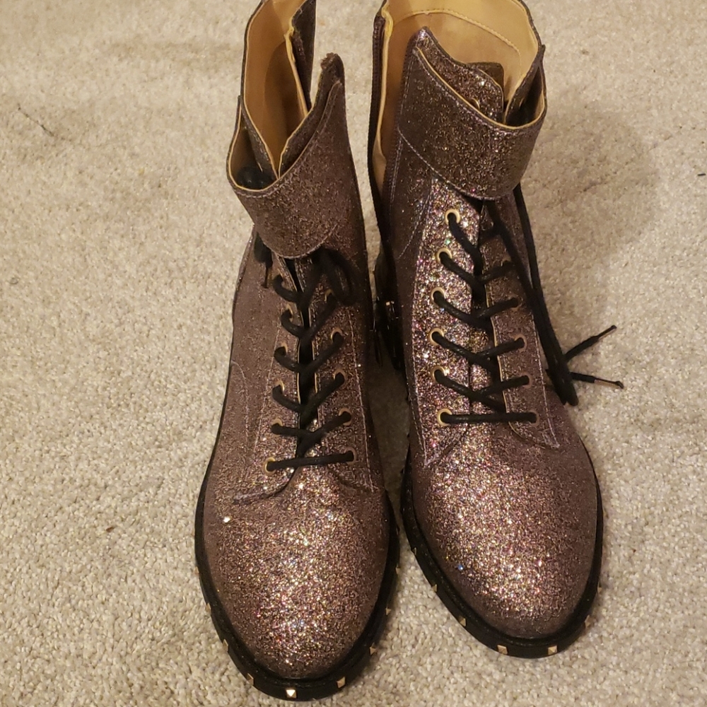 Glitter boots